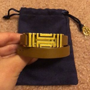 Tory Burch double wrap Fitbit band